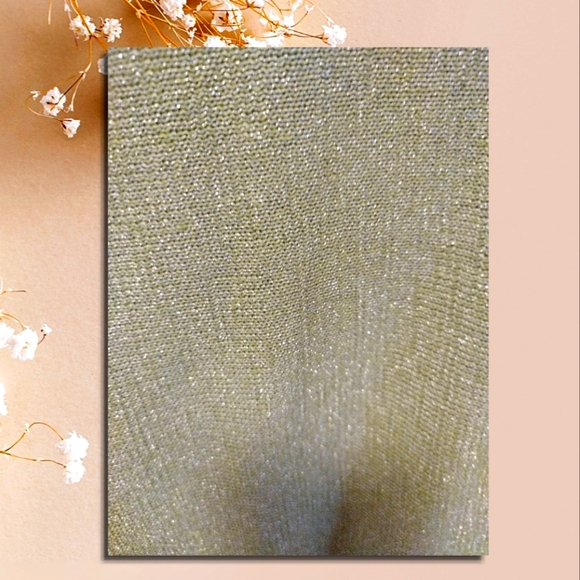 Lime 💚 Green Chico's Size 3 Shimmering Blouse - Picture 4 of 8